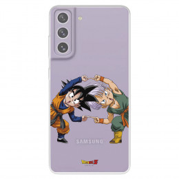 Funda para Samsung Galaxy S21 FE Oficial de Dragon Ball Goten y Trunks Fusión - Dragon Ball